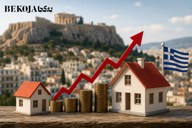 قیمت مسکن در یونان از ۲۰۱۷ تاکنون ۸۵ درصد رشد و درآمدها فقط ۴۷ درصد داشته است